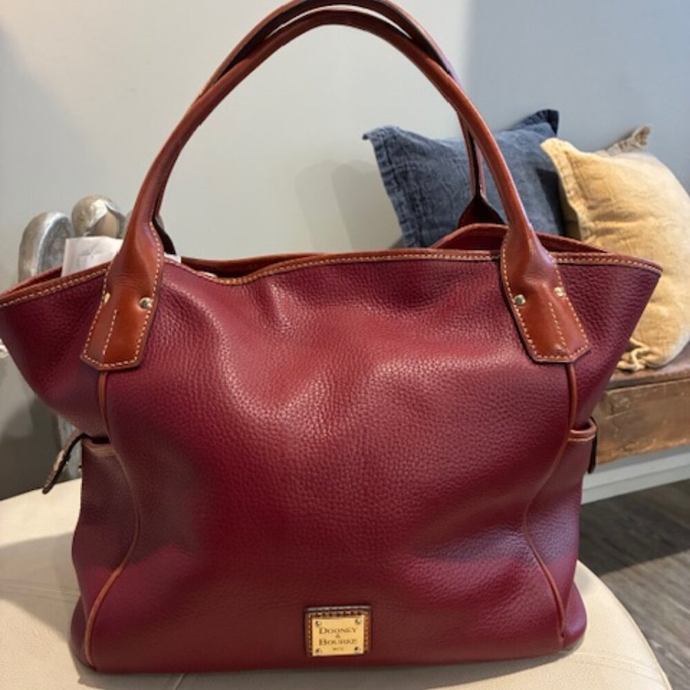 Dooney and Bourke pebble leather Kristen tote